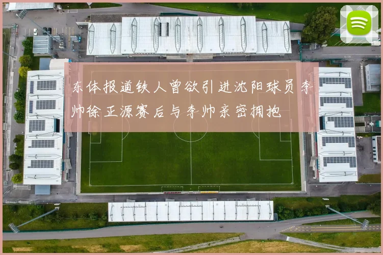 东体报道铁人曾欲引进沈阳球员李帅徐正源赛后与李帅亲密拥抱